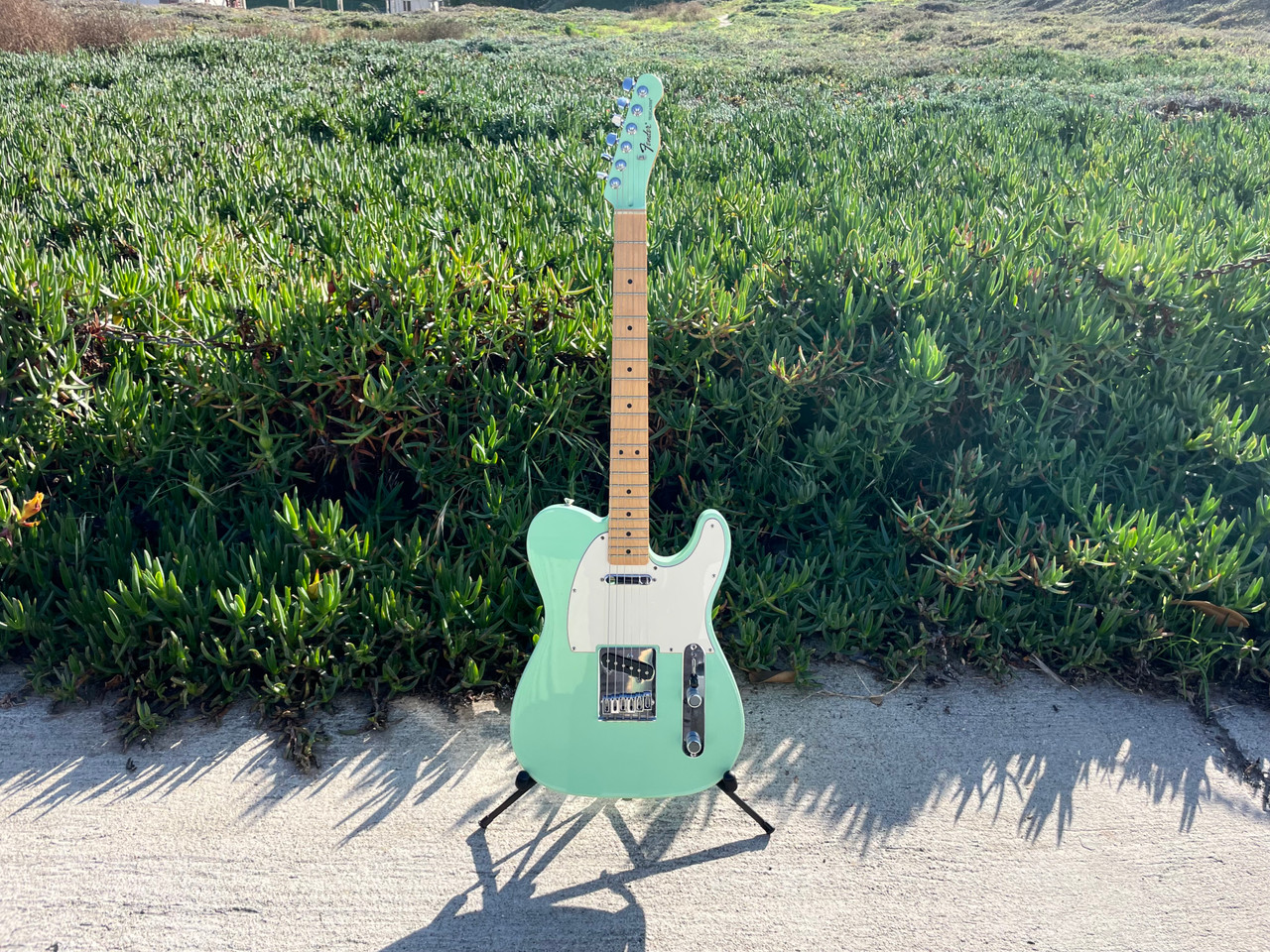 Fender FSR Telecaster Surf green matching headstock w/ matching Fender Blues Jr. SOLD